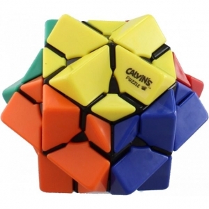 Eitan's Tri-Cube  (6 colors, RD-OR-BL-GR-YL-WH)